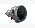 Fanjet Turbofan Engine 3D 모델 