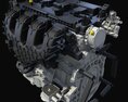 Ford Escape Engine 3D 모델 