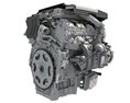 Full Twin Turbo V6 Car Engine 3D 모델 