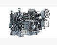 Gas Generator Engine Modelo 3d