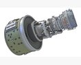 Geared Turbofan Engine 3D-Modell