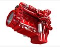 Heavy-Duty Truck Engine 3D模型