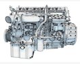 Heavy-Duty Truck Engine 3D-Modell