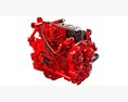 Heavy Duty Diesel Engine 3d model