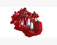 Heavy Duty Diesel Engine 3d model