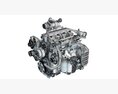 Heavy Duty Diesel Engine 3D-Modell