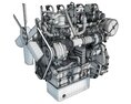High-Power Diesel Engine 3D模型