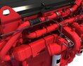 High-Power Truck Engine Modelo 3D