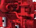 High-Power Truck Engine 3Dモデル