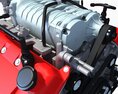 High-Power V8 Engine 3D 모델 