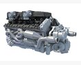High-Power V12 Engine Modèle 3d