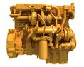 Industrial Diesel Engine 3d model