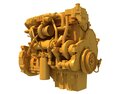 Industrial Diesel Engine 3D модель