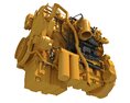 Industrial Diesel Engine Modello 3D