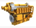 Marine Power Engine Modello 3D