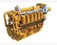 Marine Power Engine 3d model
