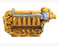 Marine Power Engine Modèle 3d