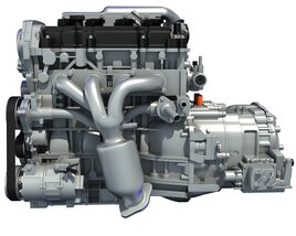 Nissan Altima Hybrid Engine 3D model