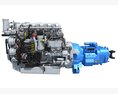 PACCAR MX-13 Engine With Eaton Transmission Modelo 3d