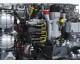PACCAR MX-13 Engine With Eaton Transmission 3d model