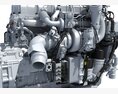 PACCAR MX-13 Engine With Eaton Transmission 3D-Modell