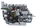 PACCAR MX-13 Powertrain Truck Engine Modelo 3d
