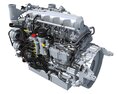PACCAR MX-13 Powertrain Truck Engine 3Dモデル
