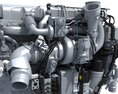 PACCAR MX-13 Powertrain Truck Engine 3D модель
