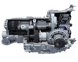 Transmission Cutaway Cayman 981 Boxster 3D-Modell