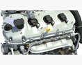 Turbocharged Direct Injection Gasoline Engine 3d model