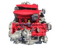 Turbocharged V8 Engine 3d model