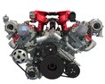 Turbocharged V8 Engine Modèle 3d