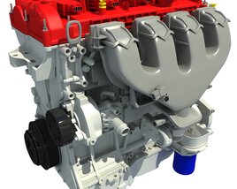 Turbo Engine Modello 3D