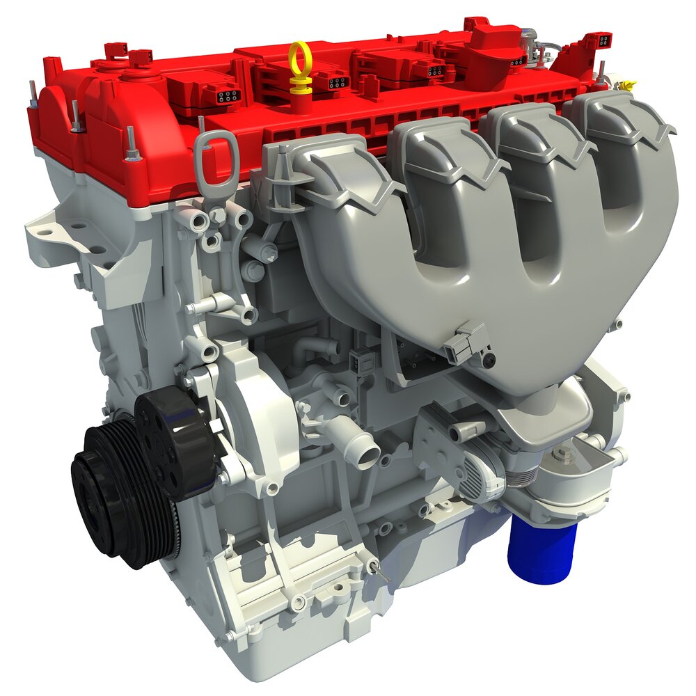 Turbo Engine Modèle 3D