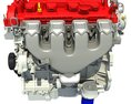 Turbo Engine Modelo 3d