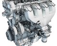 Turbo Engine 3D-Modell