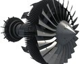 Turbofan Aircraft Engine CFM56 Modelo 3d