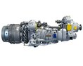 Turboprop Engine Pratt & Whitney Canada PW100 3d model