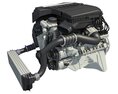 Turbo Straight Six-cylinder Petrol Engine 3Dモデル