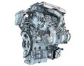 V6 Car Engine Cutaway 3D 모델 