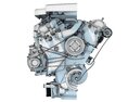 V6 Car Engine Cutaway 3D 모델 
