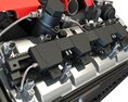 V8 Car Engine 3D модель