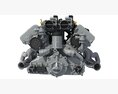 V8 Eight Cylinder V Engine Modello 3D