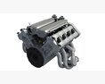 V8 Eight Cylinder V Engine Modelo 3D