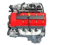V8 Engine Modelo 3D