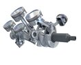 V8 Engine Cylinders 3D модель
