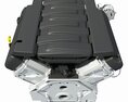 V8 Engine Light Version 3d model