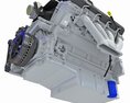 V8 Engine Light Version Modello 3D