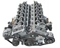 V8 Engine Light Version 3D 모델 