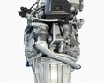 V8 Engine With Automatic Transmission Modelo 3d